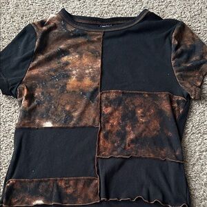Rue21 Black and Brown Top